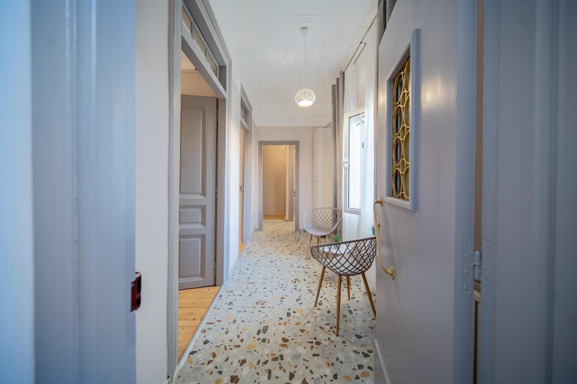 Ferienwohnung Oikia Tripodon Athen Exterior foto